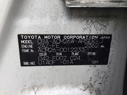 Toyota Ipsum 